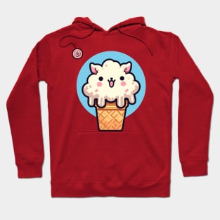 Llama ice cream Hoodie